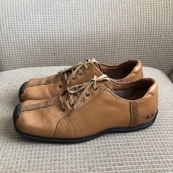 diesel square toe shoes